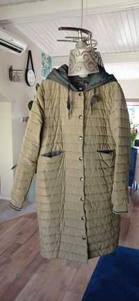 Płaszcz pikowany damski przejściowy XL