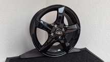 Nowe Alufelgi 4x100 R15 Toyota Yaris Suzuki Swift Czarny Połys