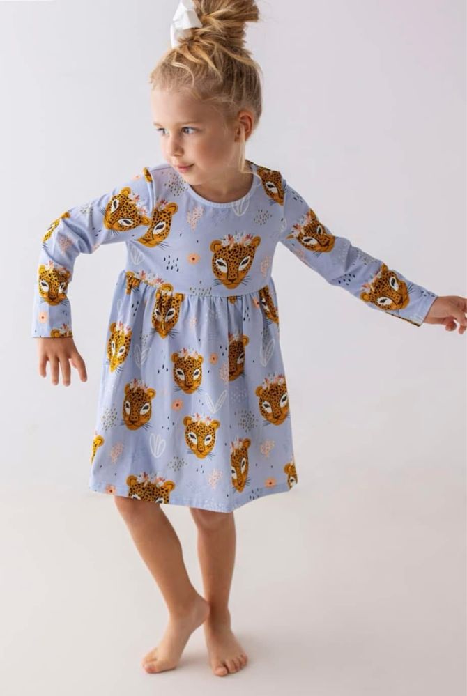 Sukienka bawelniana lili grey 116