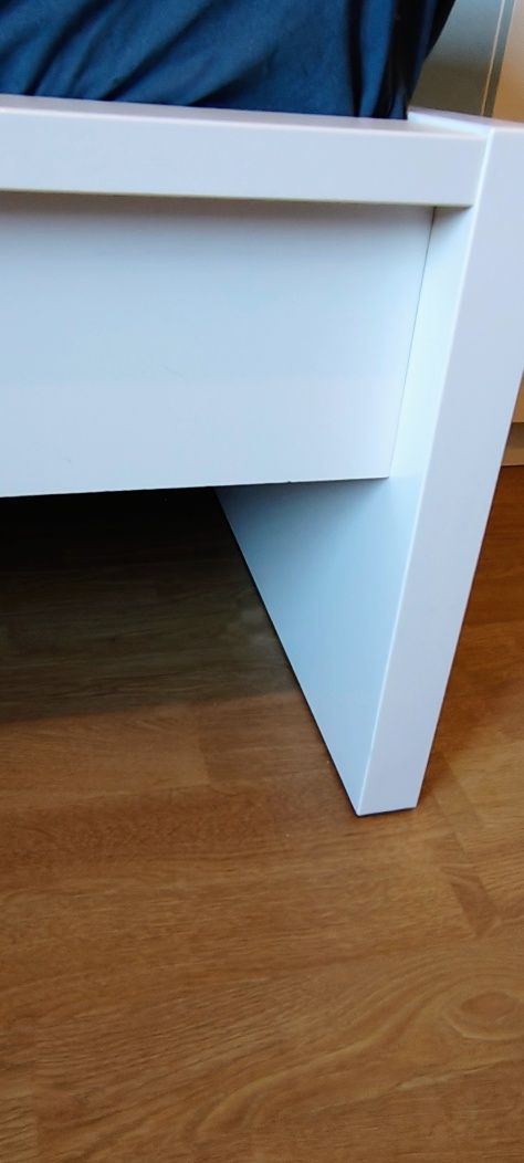 Łóżko malm 90x200 i dno lonset