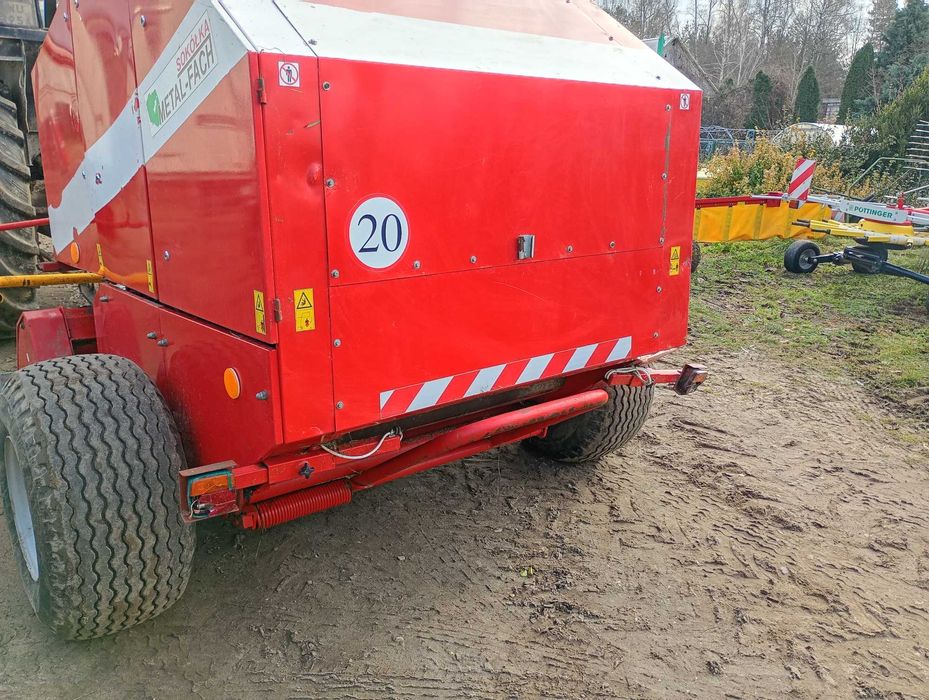 Prasa rolująca claas wariant  180 metal fach