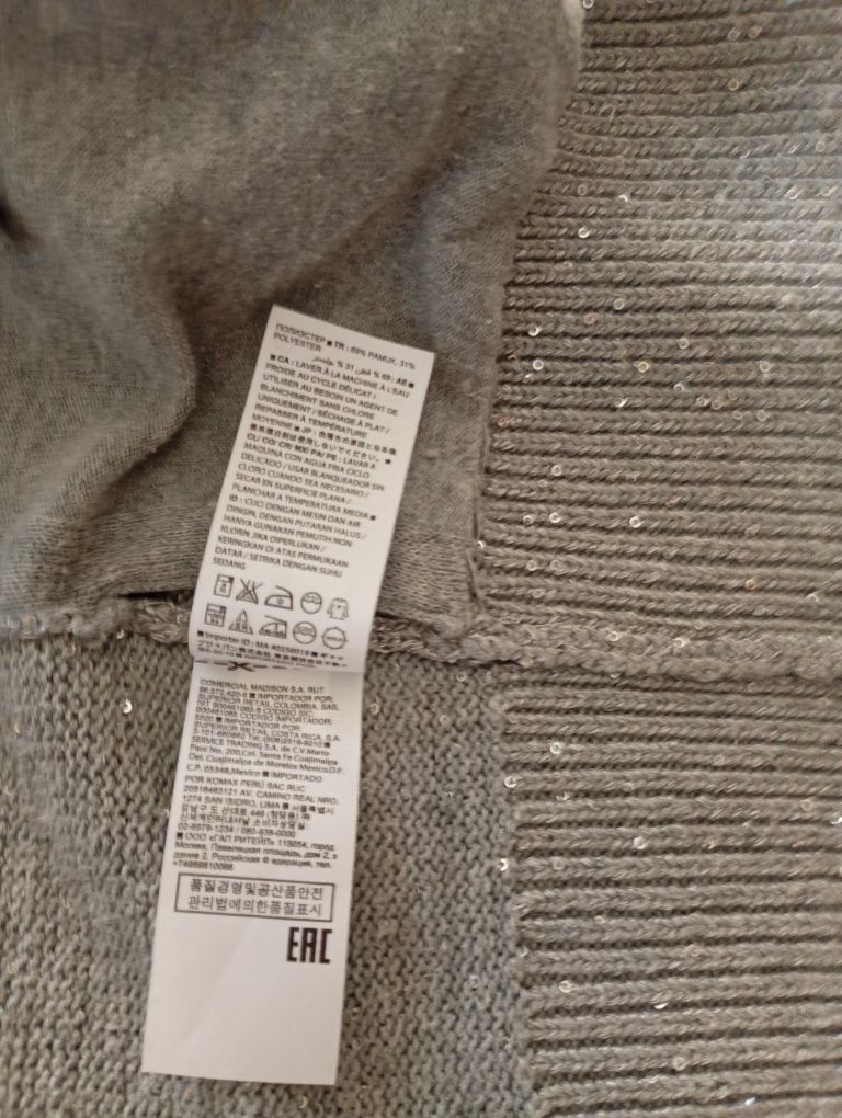Damski sweter narzutka