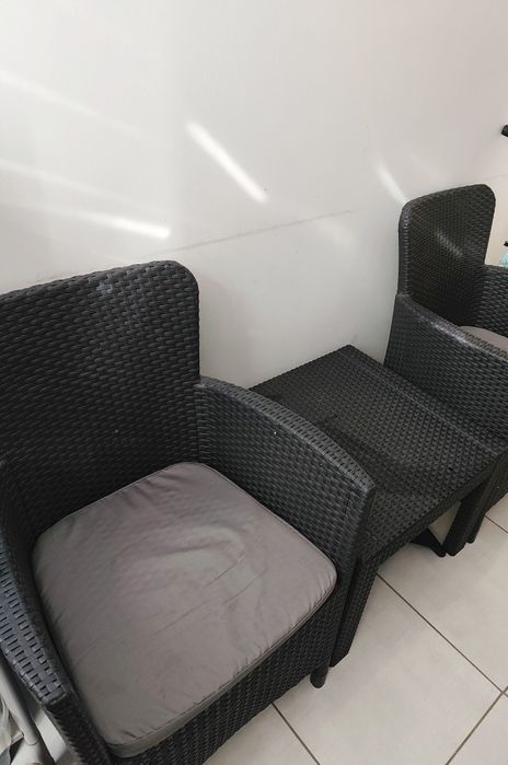 Zestaw na taras- Stolik plus 2 krzesła