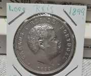 1.000 réis de prata, D. Carlos I de 1899