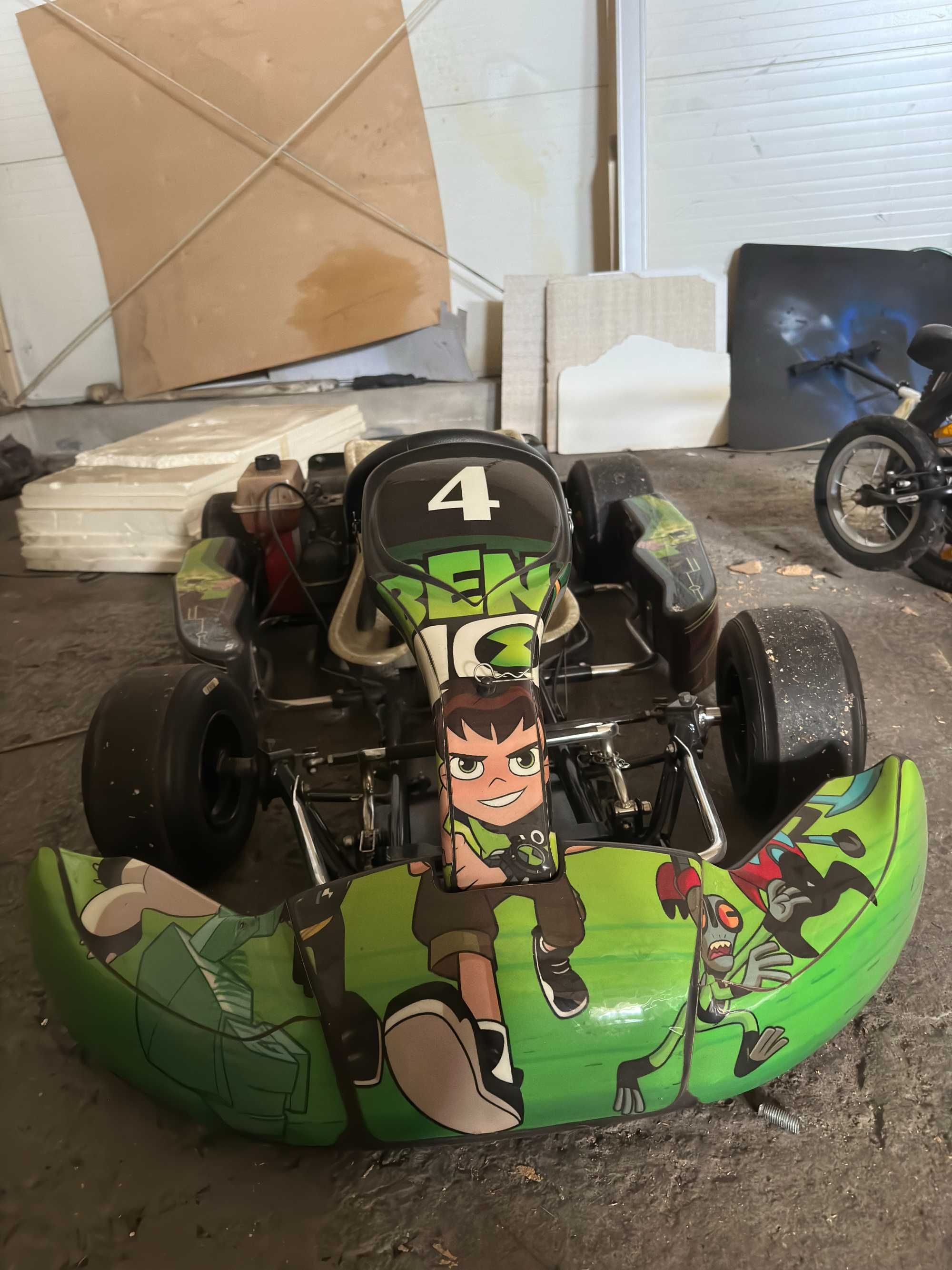 Gokart CRG mini dla dzieci 7-11 lat Comer 80 ccm