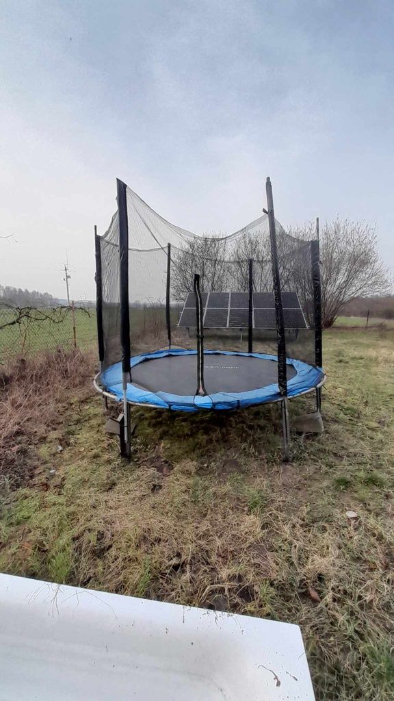 Trampolina z siatką średnica 255 cm