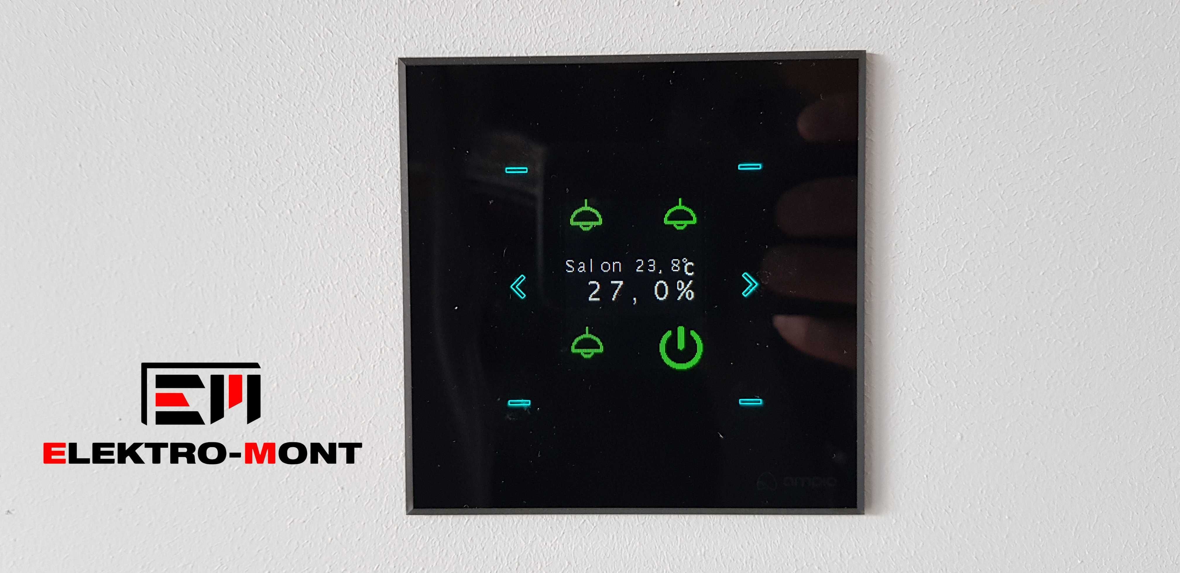 INTELIGENTNY DOM, Ampio, KNX, Elektryk, Pomiary Elektryczne odbiorcze