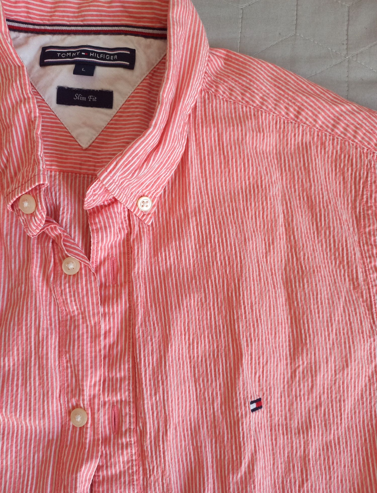 Tommy Hilfiger koszula w paski L