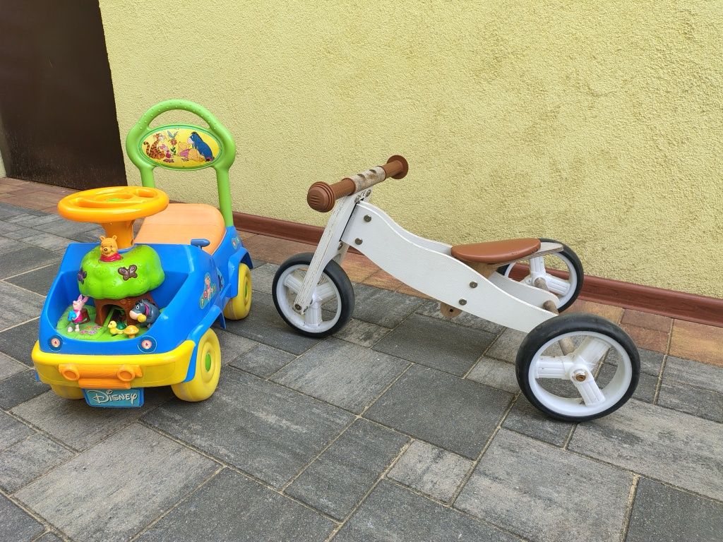Sprzedam autko i rowerek dla maluszka