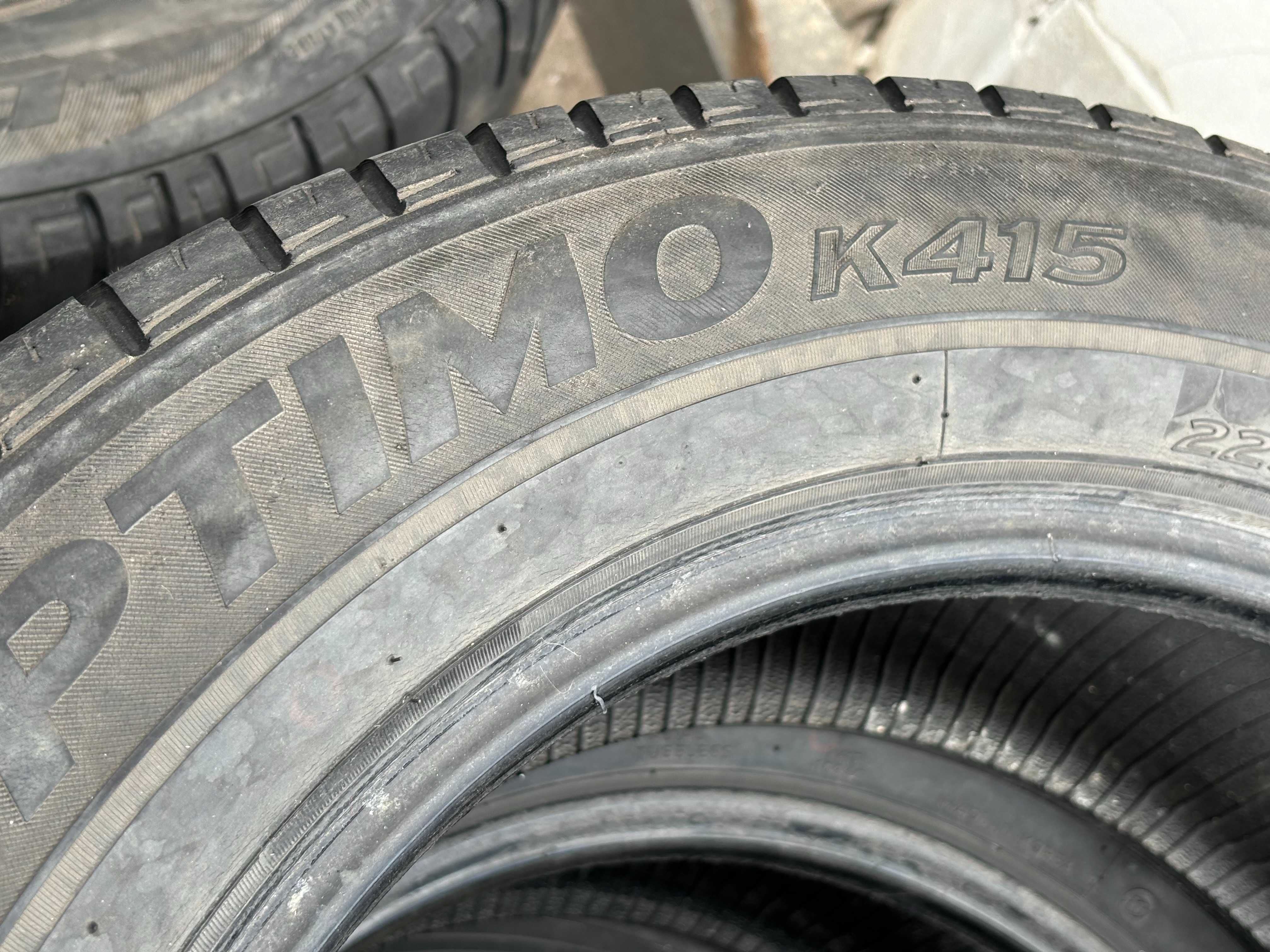 225-60-R17 HANKOOK OPTIMO 4штуки комплект летней резины GERMANY 2022