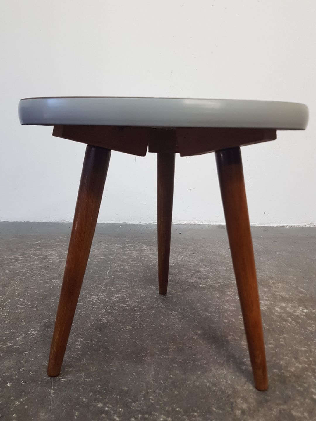 Kwietnik Patyczak Marmur Vintage Lata 60/70