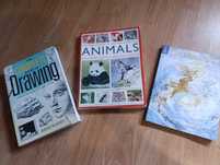 Livros de Desenho e Aguarela