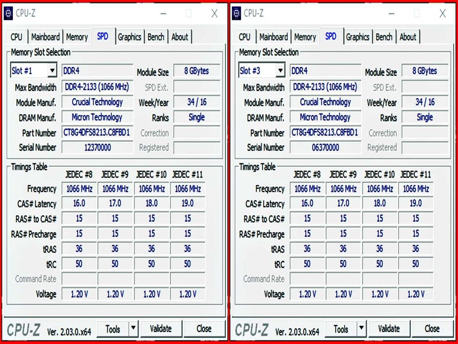 DDR4 16GB SeVen 2133