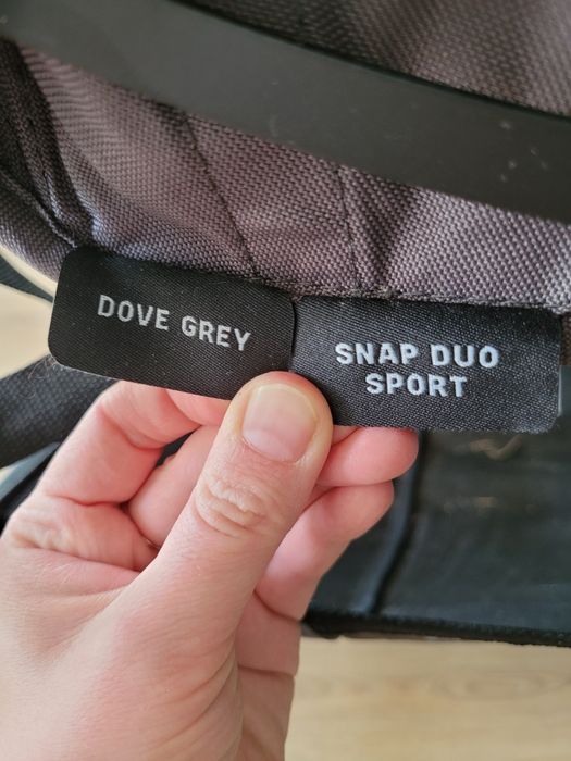 Wozek podwojny spacerowka Valco Snap Duo Sport Grey Dove blizniaczy ro