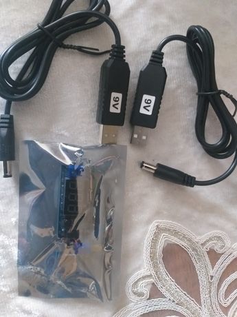 USB кабель живлення роутера 9v