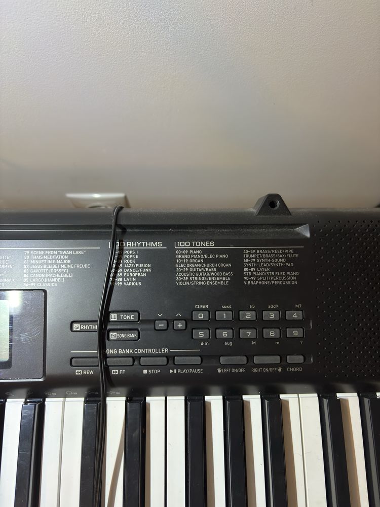 Keyboard CASIO CTK-1150 ze stojakiem jak nowy