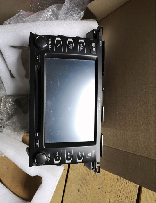 Магнитола Toyota Highlander 14-19 большой дисплей, JBL, GPS навигация