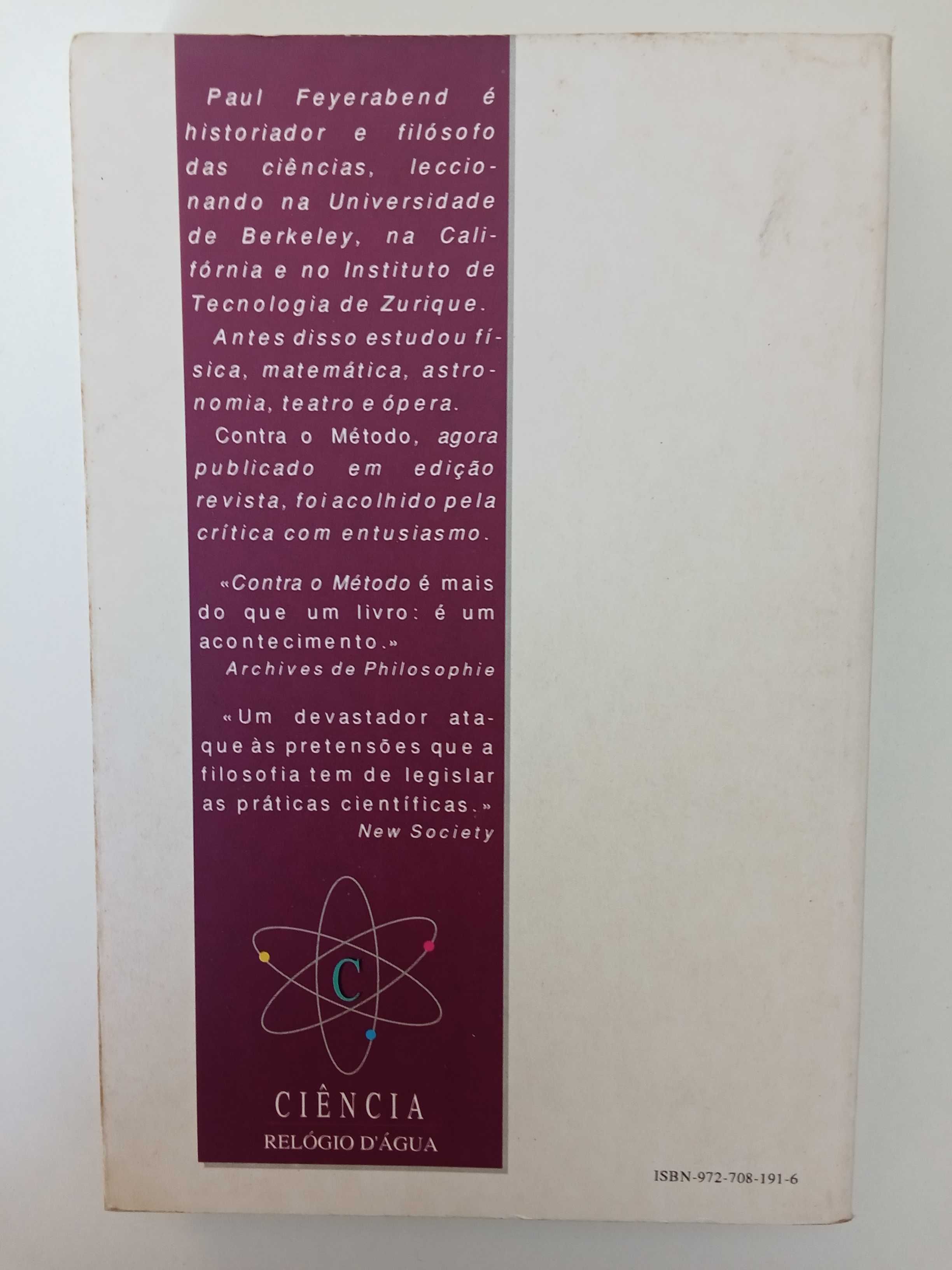 Contra o Método - Paul Feyerabend