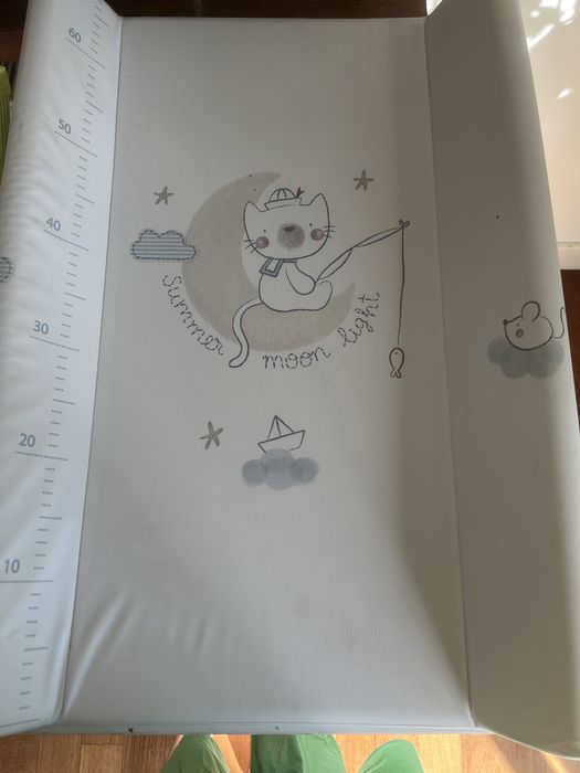 Przewijak z szafka bialy bardzo dobry stan