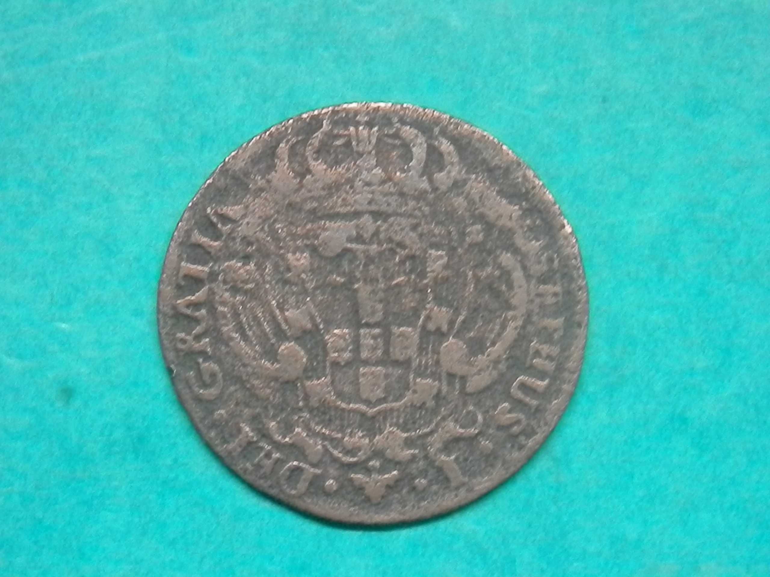 987 - José I: III réis 1751 cobre, por 18,00