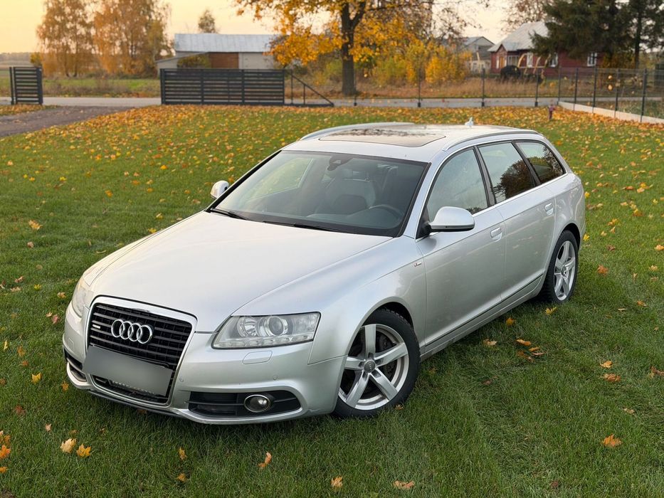 Audi A6 Avant Audi A6 C6 3.0Tdi Quattro Lift S line Hak,Klima,Automat,Alcantara