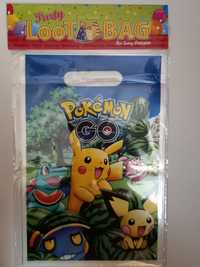 Набір подарункових пакетів 10 шт candy bag pokemon упаковка покемон