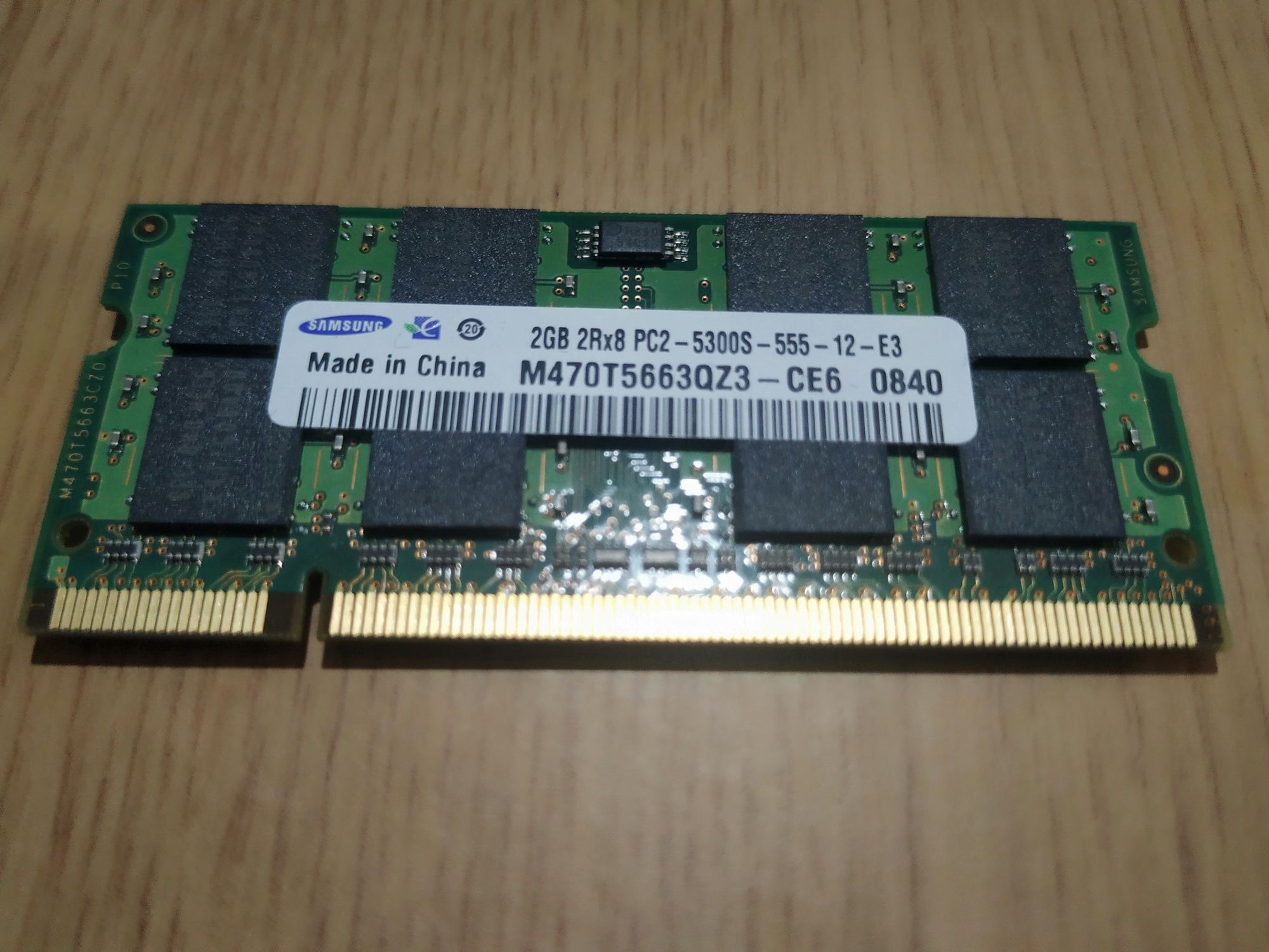 Memória RAM DDR2 para Portátil