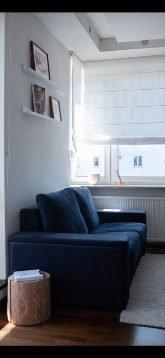 Sofa IWC domoteka barcelona granatowa
