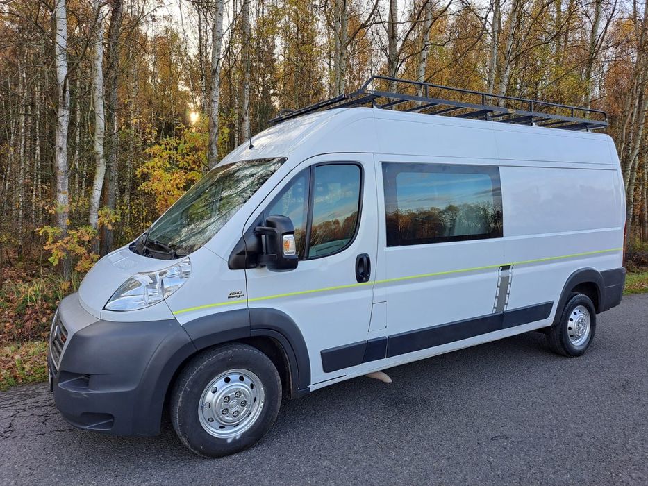 Fiat Ducato  Fiat Ducato 3.0 Multijet 160KM 2010r Dub. Kabina 7-os L3H2 Max Serwis