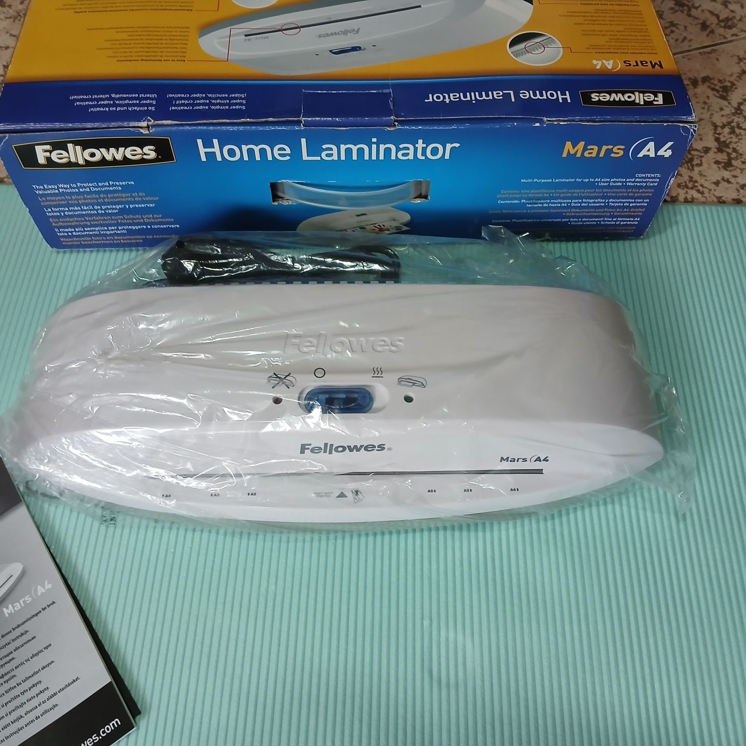 Fellowes Home Laminator Mars A4. Новий ламінатор!