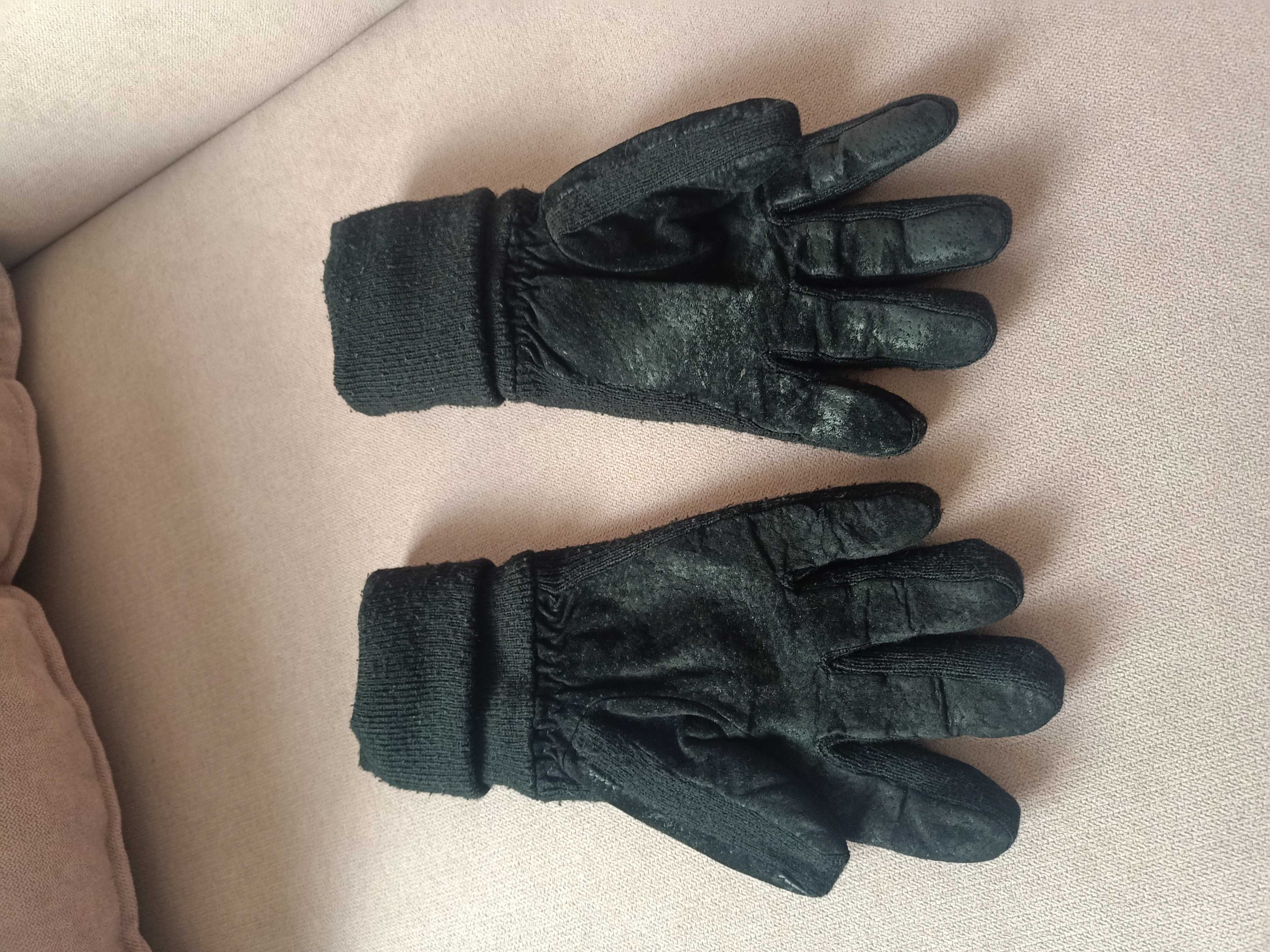 Rękawiczki zamszowe - na jesień lub wiosnę