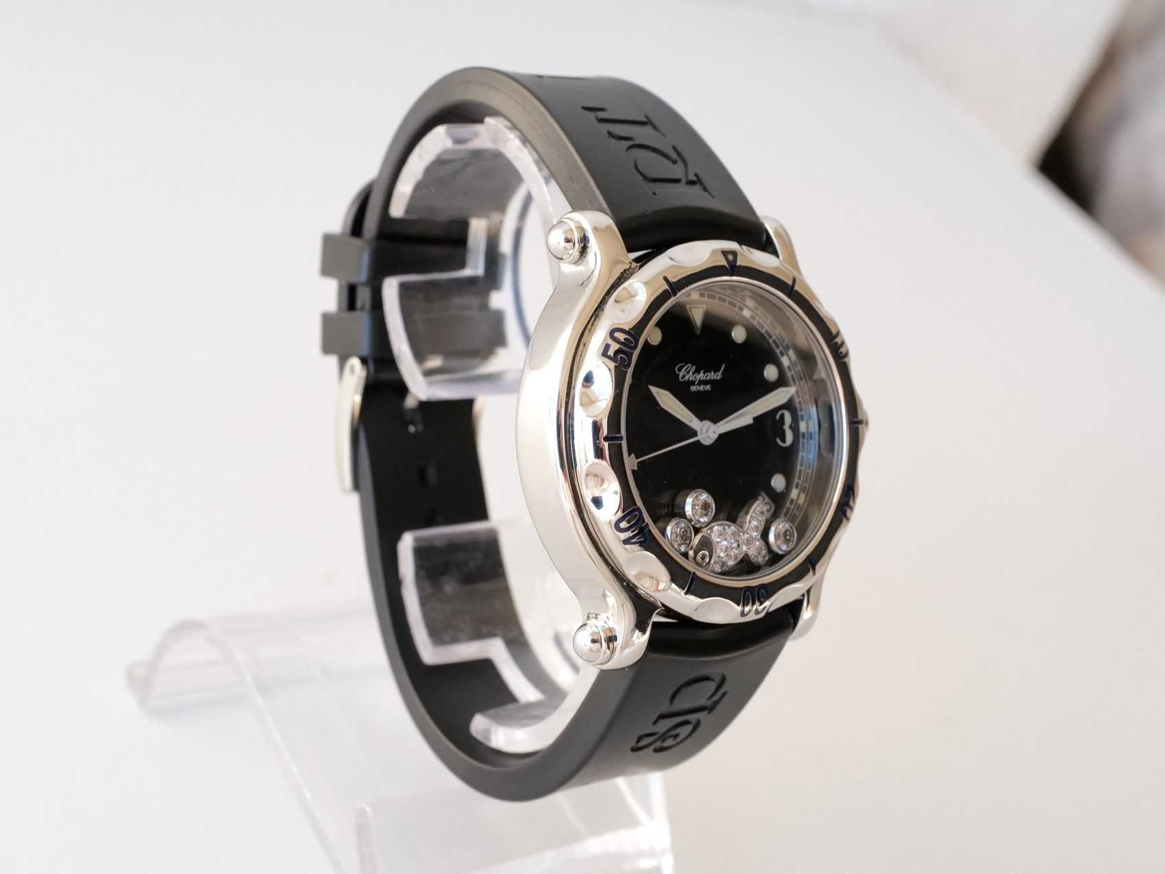 Chopard Happy Sport Happy Fish Black Dial 38mm