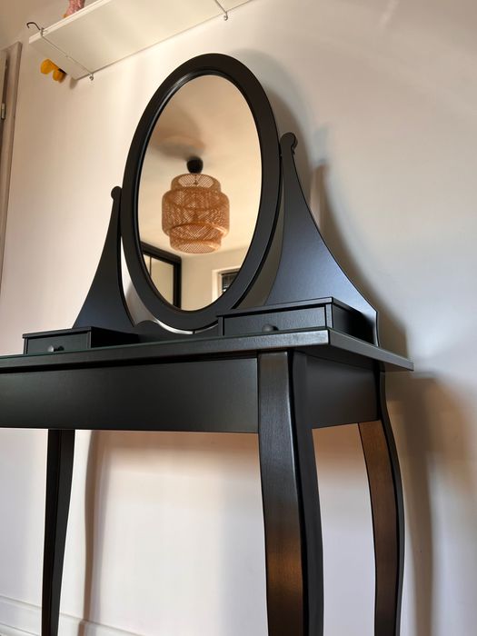 Toaletka Ikea Hemnes czarna