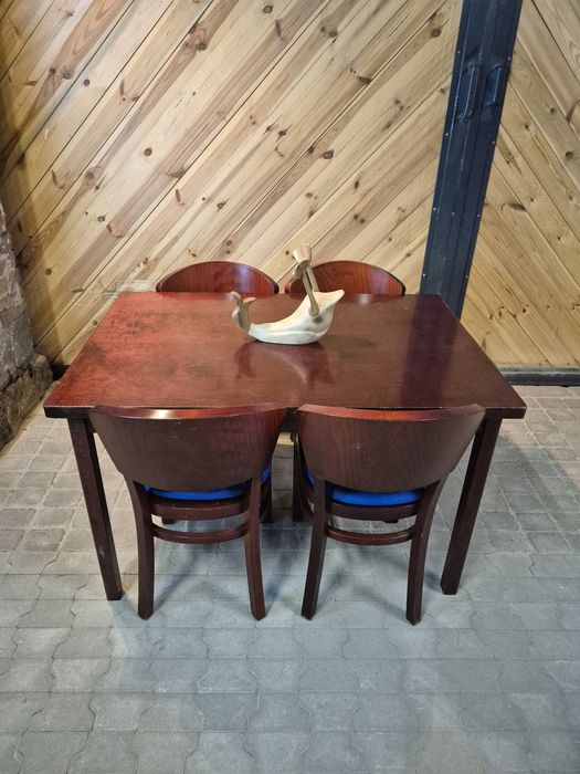 80x Krzesło drewniane FAMEG + stoły | Restauracja | Sala bankietowa |