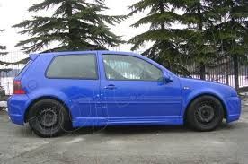 VW Golf mkIV 4 3D Progi / Dokładki / Nakładki progowe R32 look