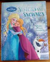 Disney Frozen Sisters&snowman Kraina Lodu po angielsku english book