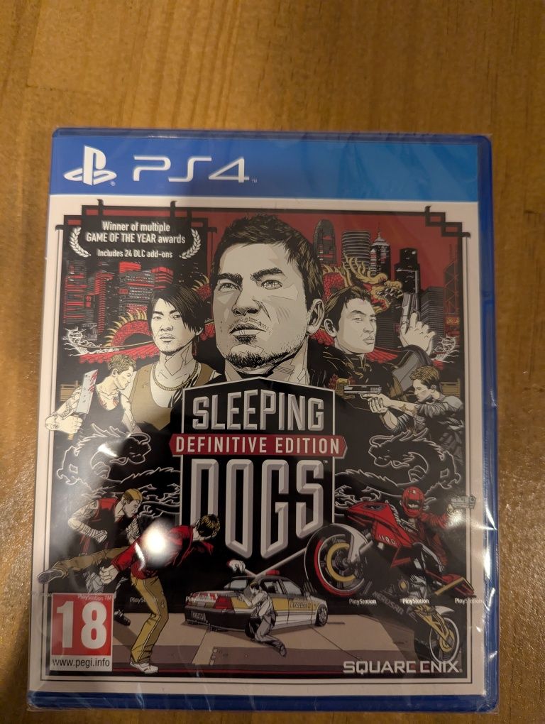 Jogo PS4 Sleeping Dogs Definitive Edition novo selado