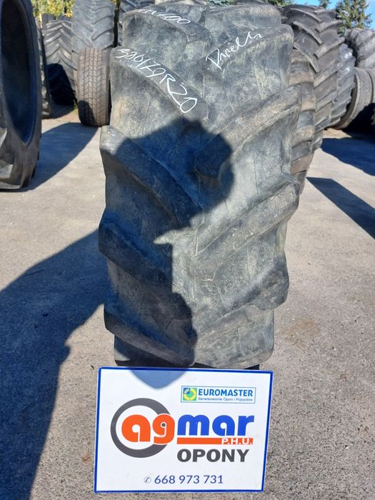 380/70R20 Trelleborg Tm700 opona używana rolnicza