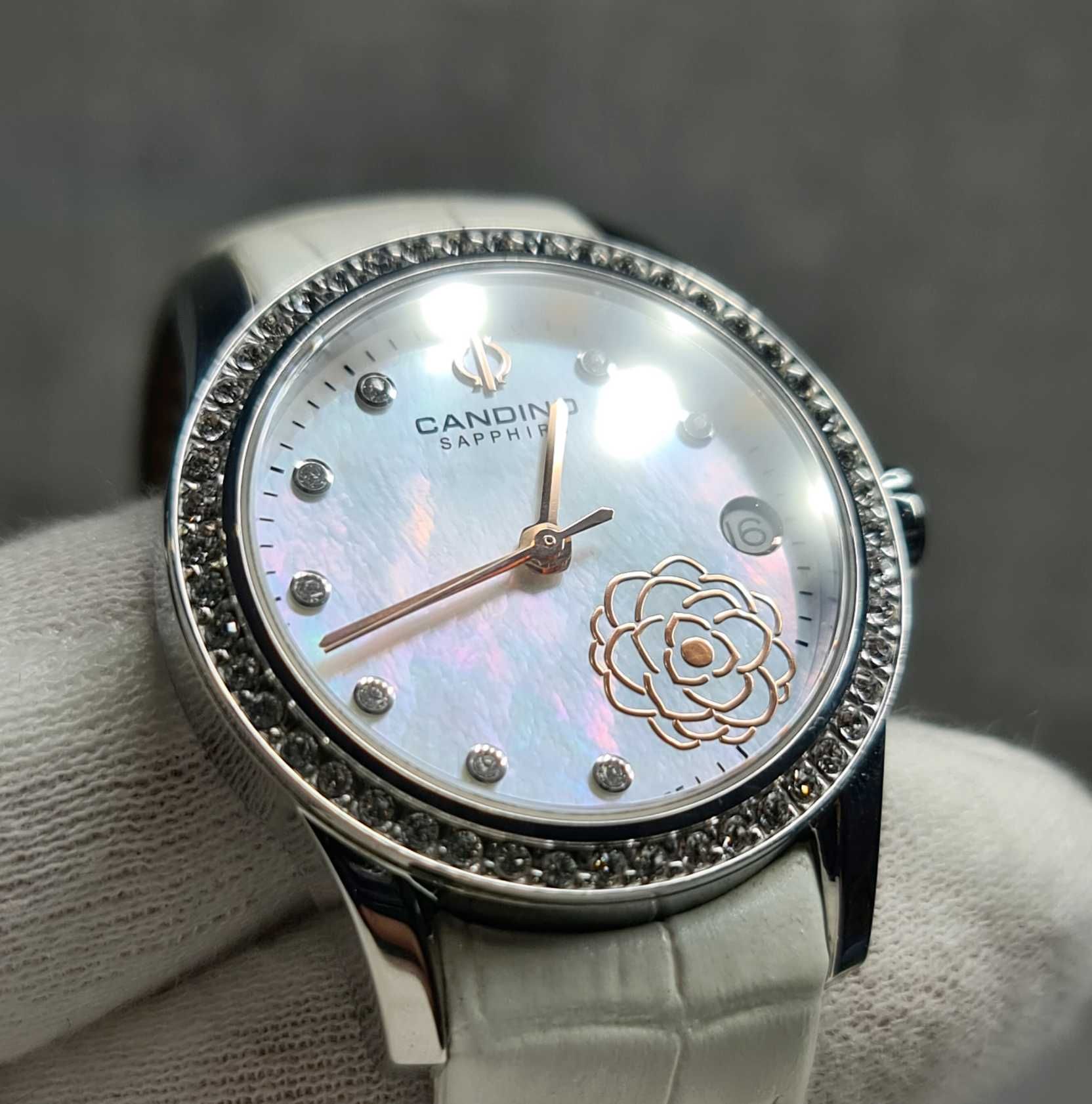 Жіночий годинник часы Candino с4721/1 Swiss Sapphire 33mm