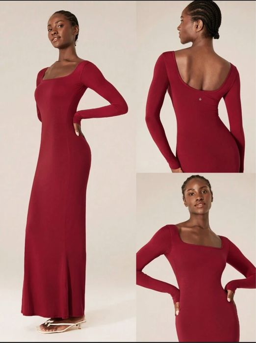 Еластична спортивна сукня максі glowmode