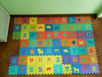 Mata piankowa 68 elementów puzzli