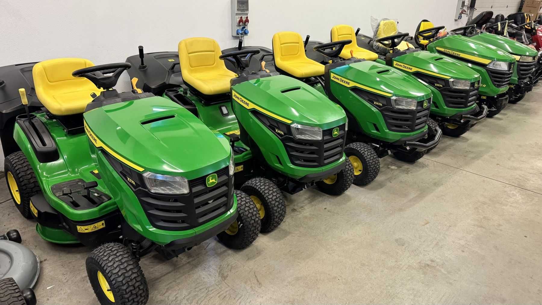 Twój nowy John Deere jest w Trak-Tom traktorek kosiarka X117R