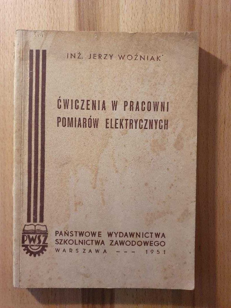 ćwiczenia w paracowni pomiarów elektrycznych, 1951 r.