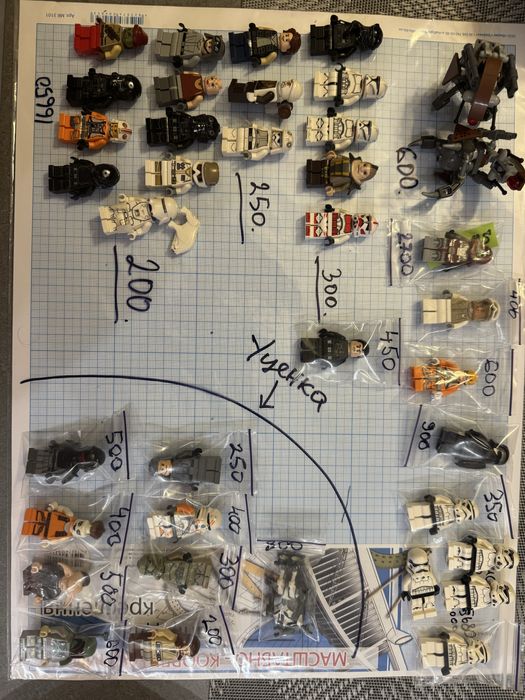 Лего минифигурки Star Wars