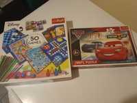 Gra edukacyjna Trefl 50 gier + puzzle McQueen