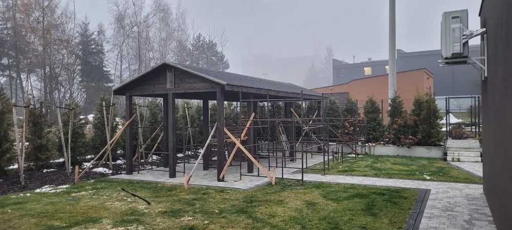 wiata/domek gospodarczy/drewutnia solidnie i kompleksowo