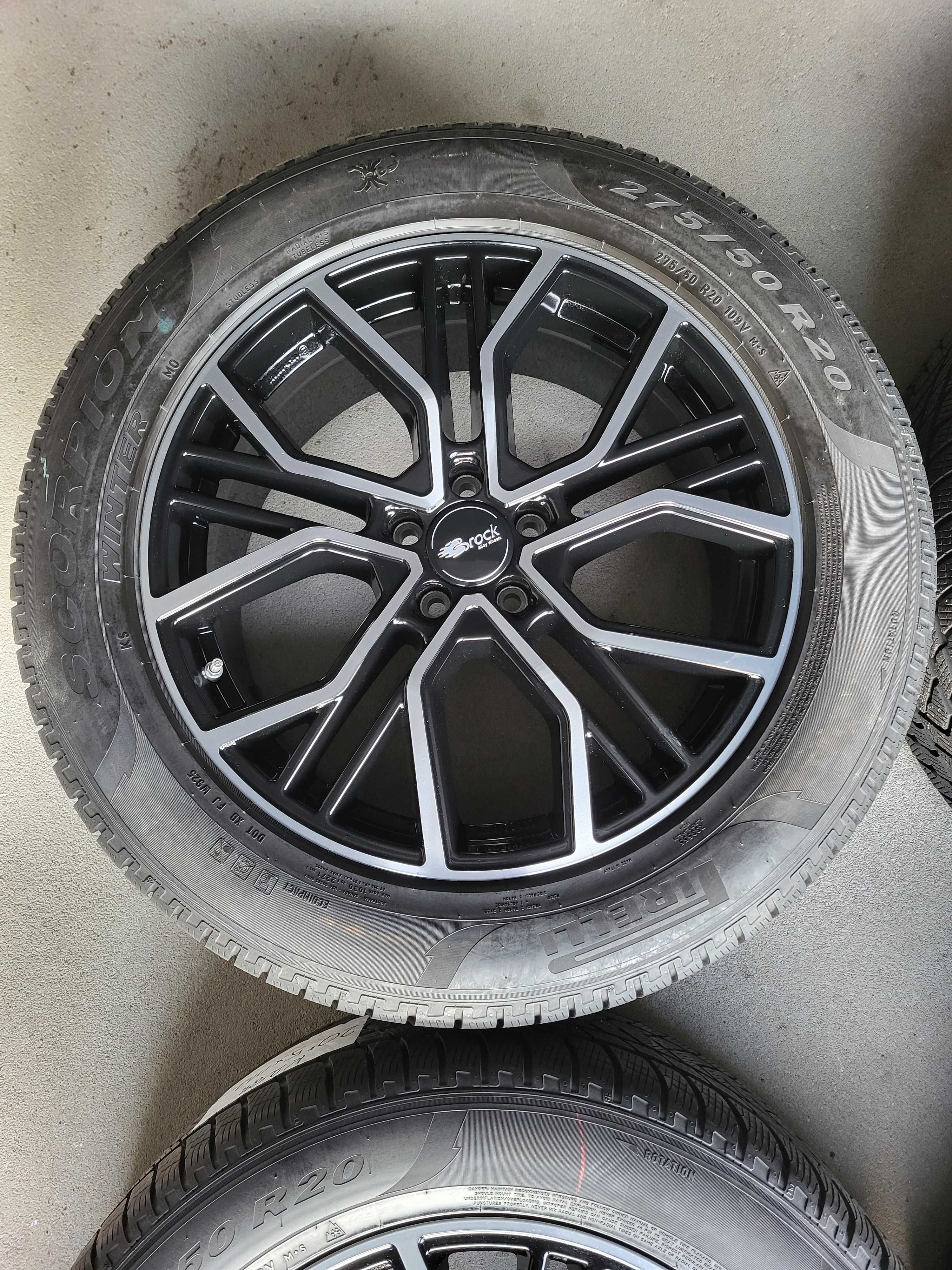 [k288] Koła zimowe 20 Cali 5x112 Mercedes GLE + Pirelli 275/50/20