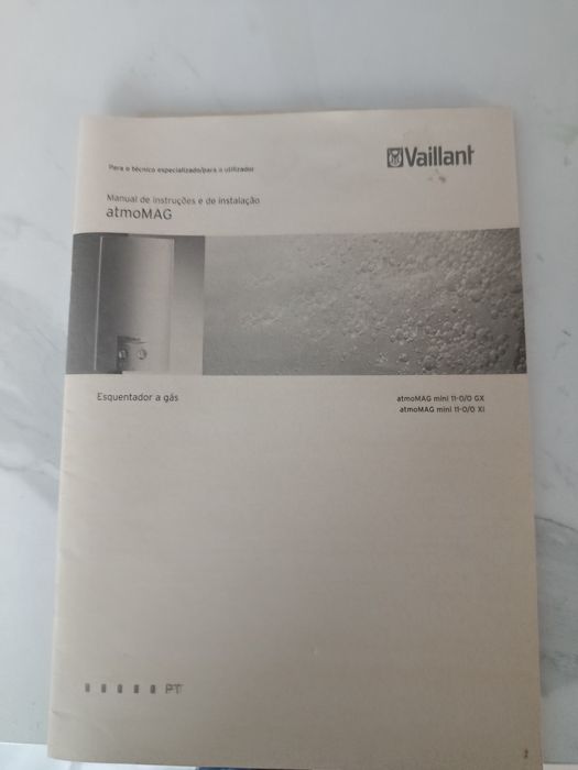 Esquentador  Vaillant eletrônico