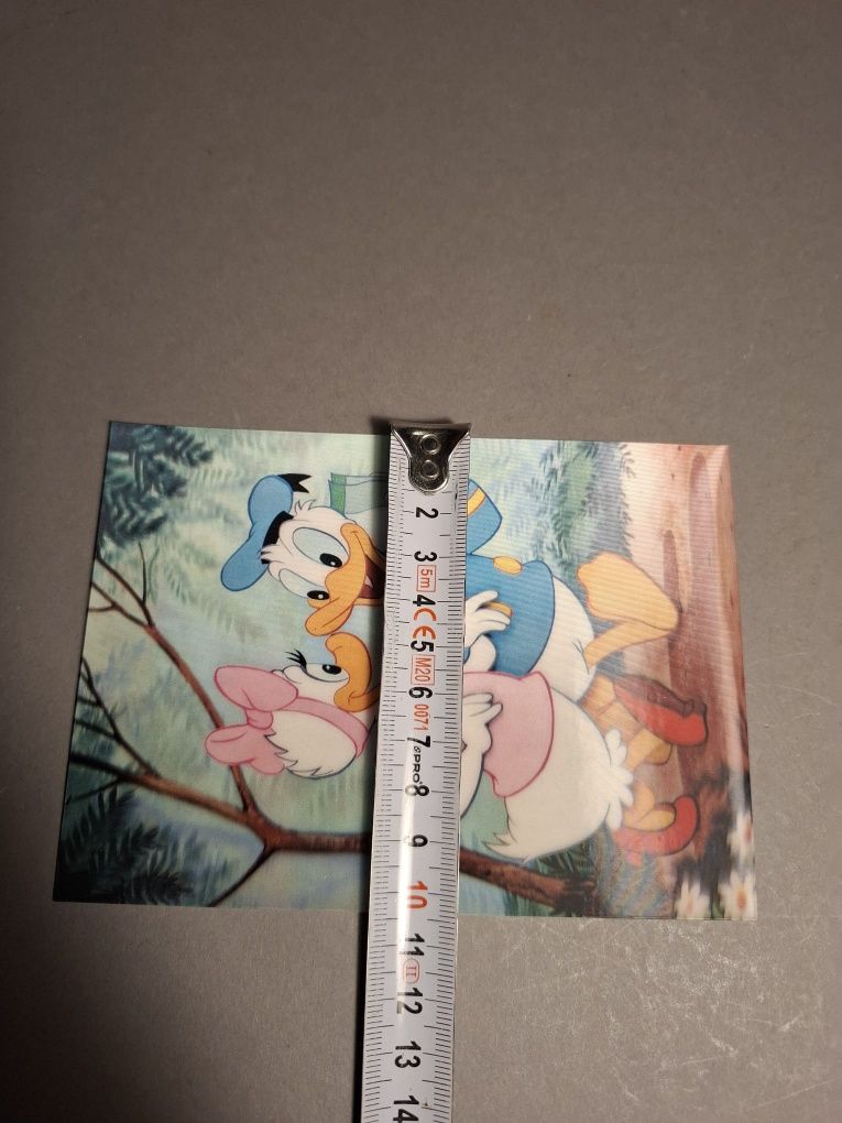 Pocztówka Kaczor Donald 3D prl