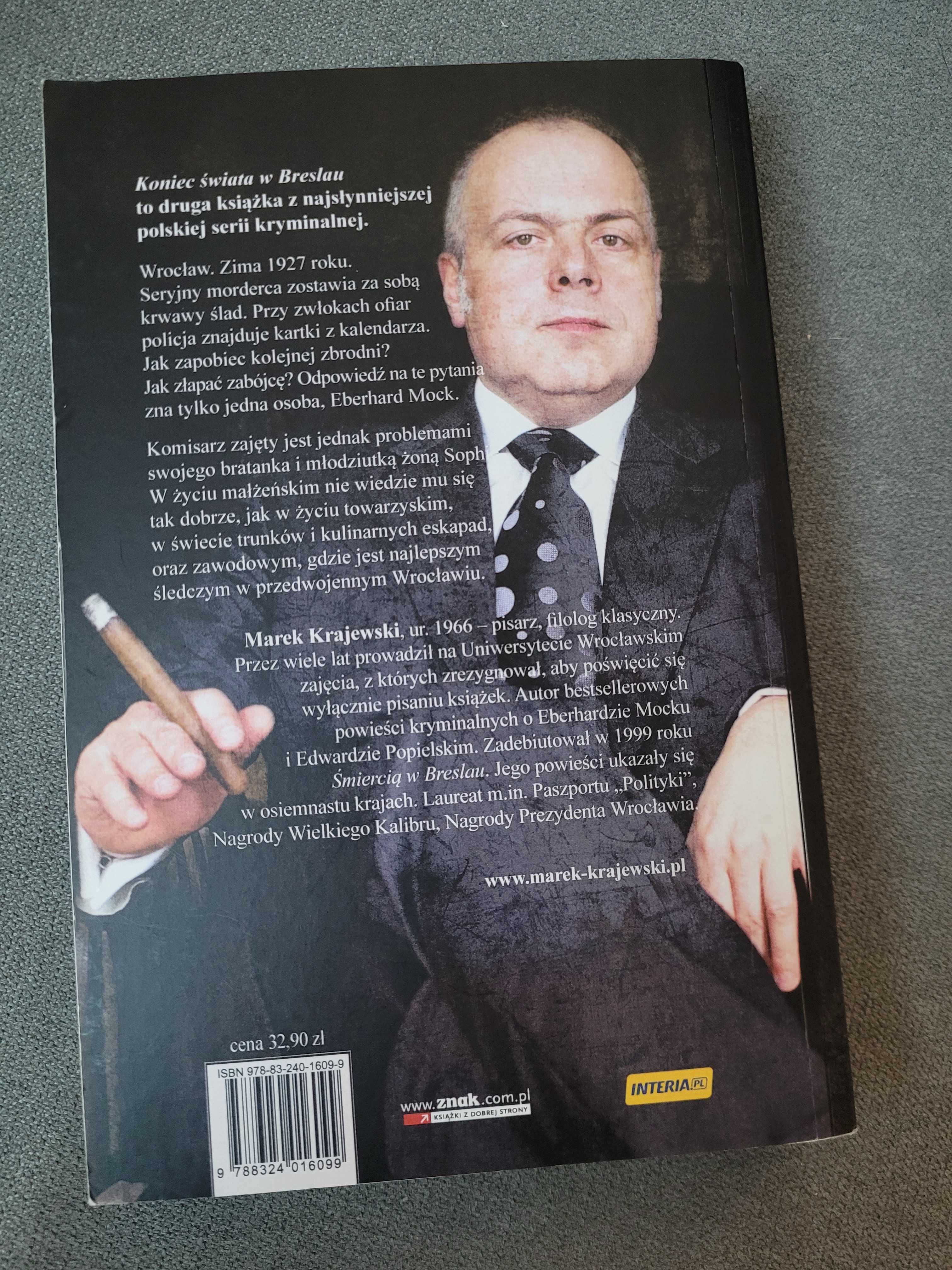 "Koniec świata w Breslau" Marek Krajewski